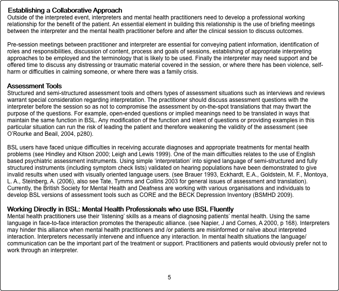 Establishing a Collaborative Approach